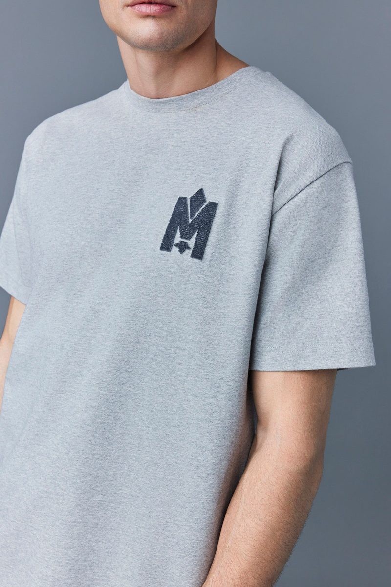 TEE LIGHT GREY MELANGE 4 MENS